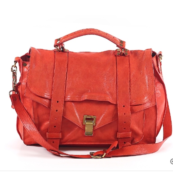 Proenza Schouler Handbags - Proenza Schouler Large PS1 Leather Satchel